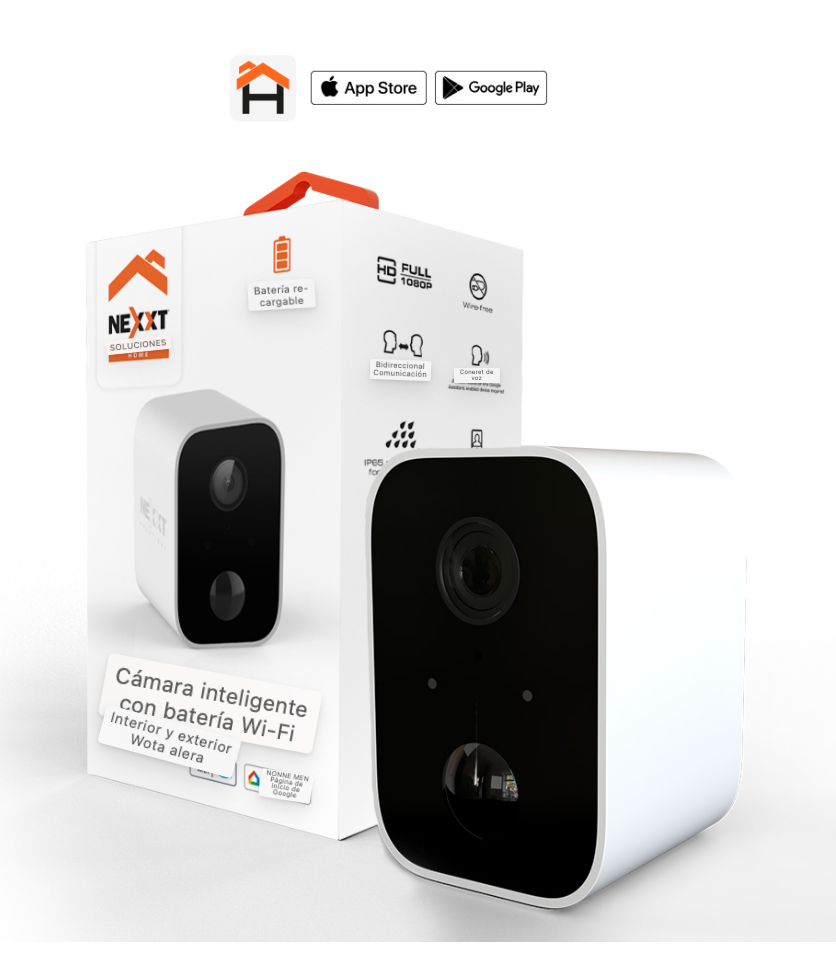 Cámara WiFi con Batería Recargable Nexxt – Inalámbrica Interior y Exterior Panamá