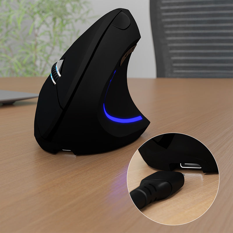 Klip Xtreme Everest Max KMW-850 Mouse inalámbrico vertical ergonómico