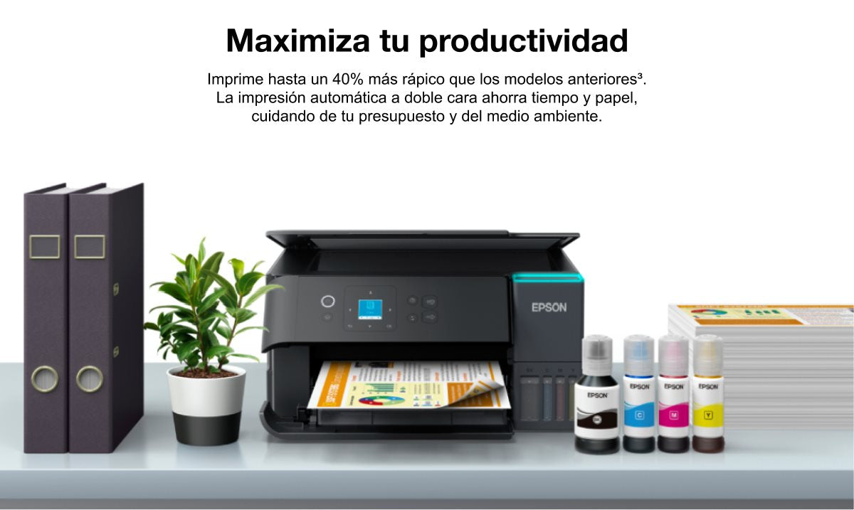 Impresora Multifuncional Epson EcoTank L4360 – Imprime, Escanea y Copia 110V Panamá