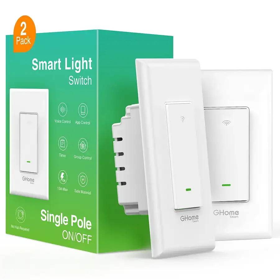 Interruptores Gosund SW5 WiFi – Pack de 2 Unidades – Alexa Panamá