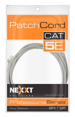 Cable de Conexión Nexxt Solutions - CAT 5E, RJ-45 (M)