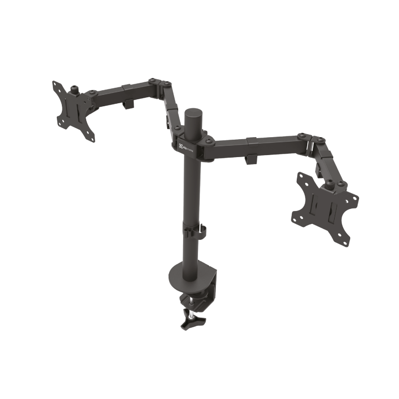 Soporte Doble para Monitor Klip Xtreme 13"-32" – Brazo Articulado Panamá