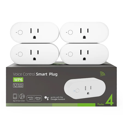 Enchufe Inteligente WiFi 15A – Pack de 4 Unidades – Alexa y Google Panamá