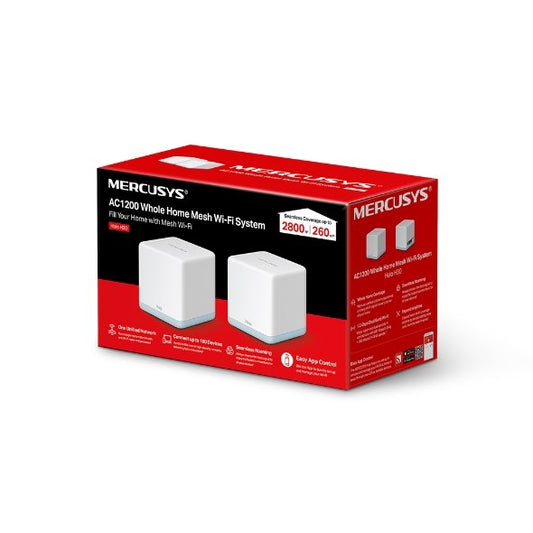 Sistema WiFi Mesh Mercusys Halo H30 AC1200 – 2 Pack Panamá