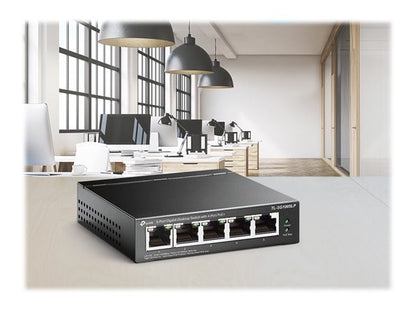 Switch PoE+ TP-Link TL-SG1005LP – 4 Puertos PoE 40W Sobremesa Panamá