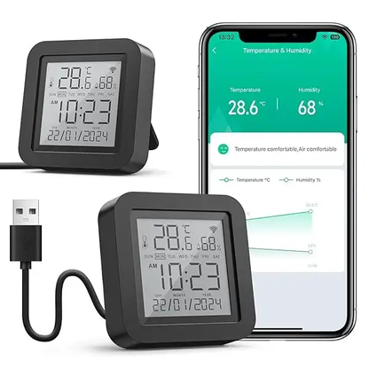 Control IR WiFi GHome – Sensor Temperatura y Humedad – Pack 2 Unidades Panamá