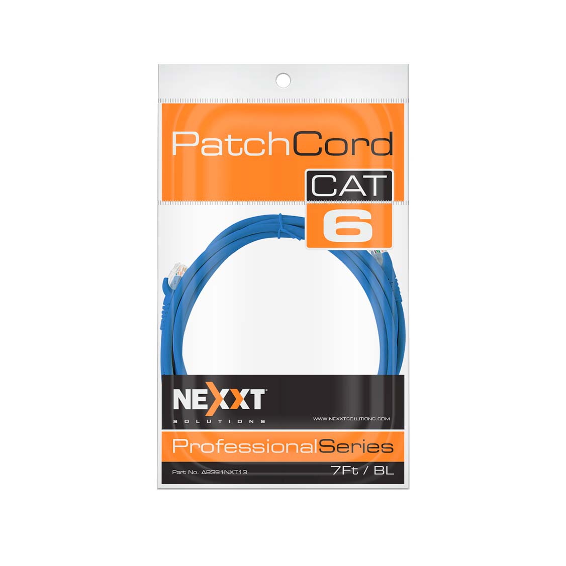 Cable de Red Cat6 Nexxt Solutions RJ-45 2.1m – Patch Cord Gigabit Panamá