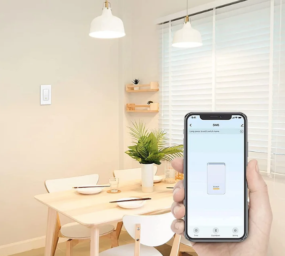 Interruptores Dimmer Inteligente SW2 – Pack de 2 Unidades – WiFi – Compatible con Alexa y Google