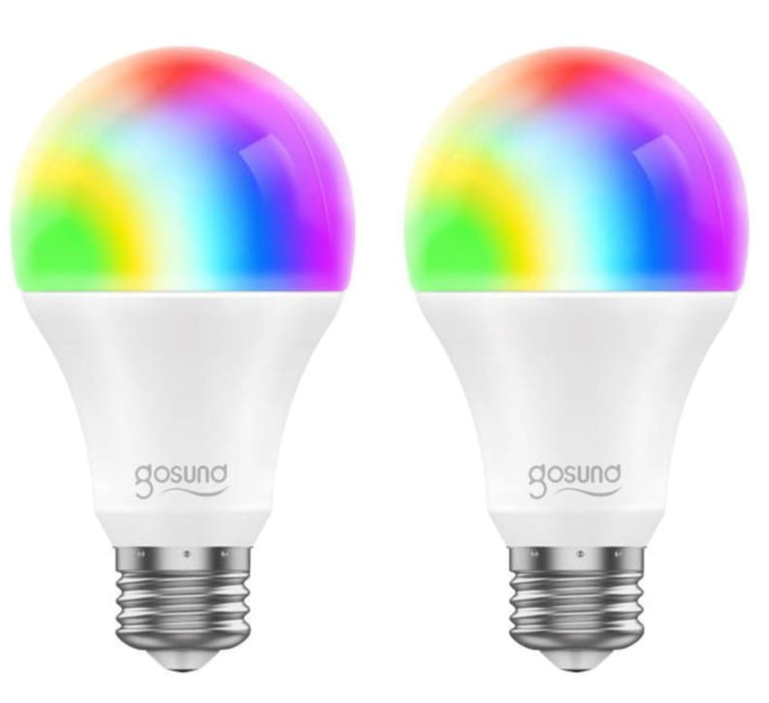 Bombillas LED RGB Inteligentes WiFi E27 – Pack de 2 Unidades Panamá