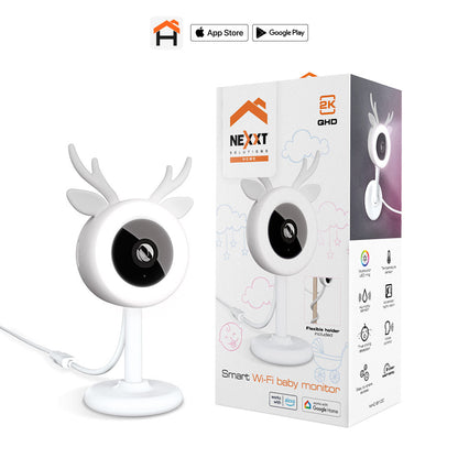 Monitor WiFi para Bebé Nexxt NHC-B100 – Vigilancia Inalámbrica Panamá
