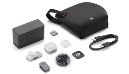 DJI - Microphone - Mic Mini 2 (1 TX + 1 Mobile RX)