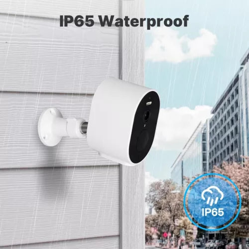 Cámara de exteriores Moes 4MP WiFi panel Solar WCM-S24-S