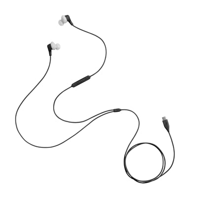 Audífonos JBL Endurance Run 3C USB-C con cable, 20 Hz-40 kHz, negro