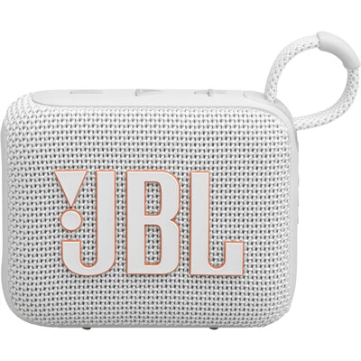 Bocina JBL Go 4 - Portátil, Bluetooth, Blanco