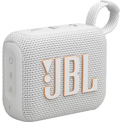 Bocina JBL Go 4 - Portátil, Bluetooth, Blanco