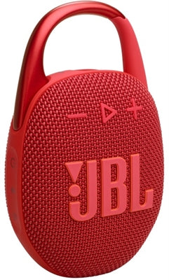 Bocina JBL Clip 5 - Parlante Inalámbrico Portátil, Bluetooth, Rojo