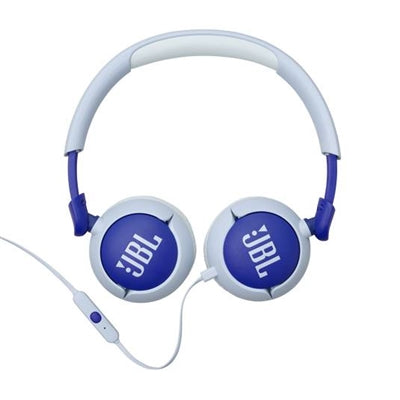 Audífonos JBL JR320 Con Cable, 3.5mm, 20 Hz - 20 kHz, Azul