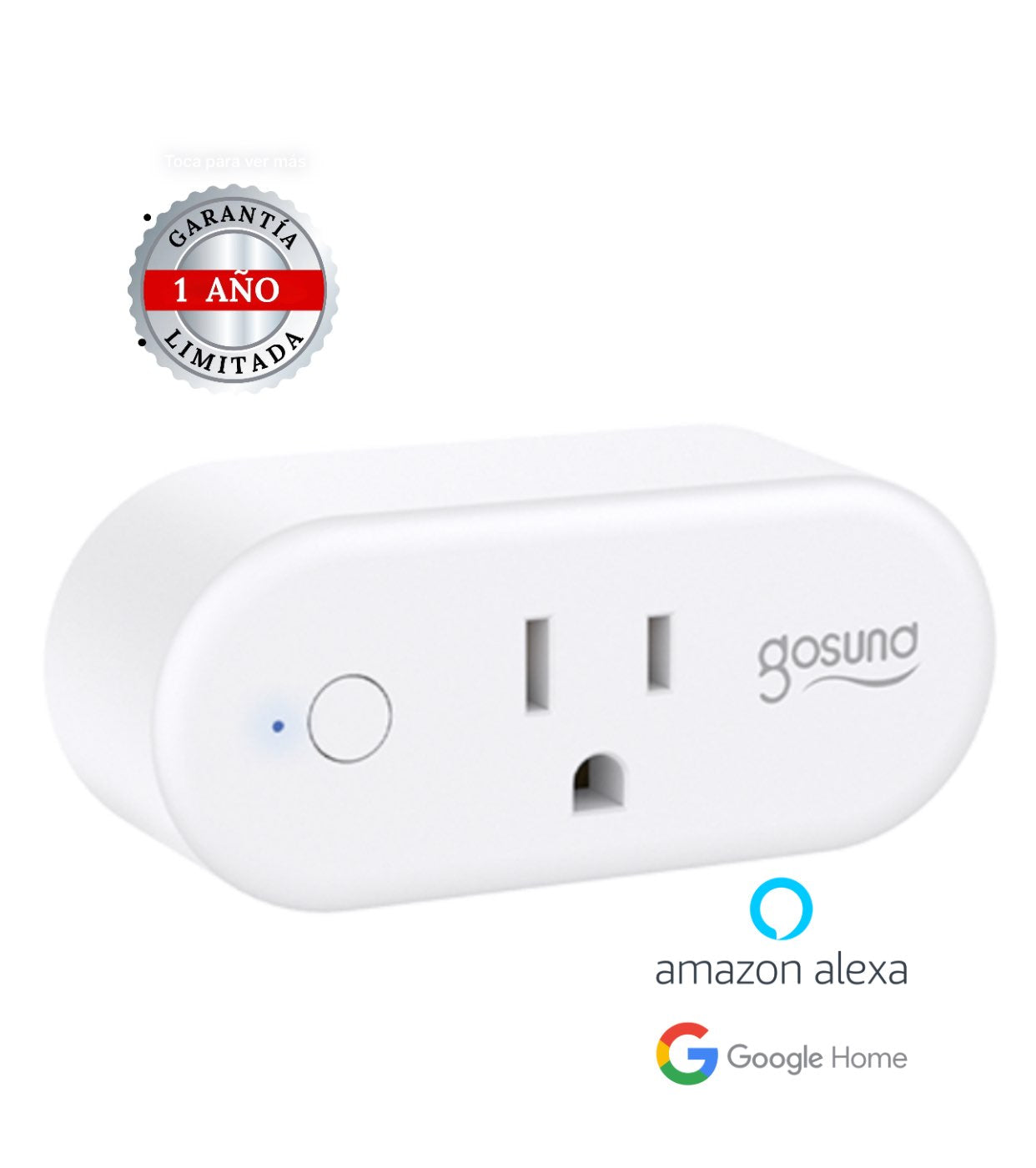 Enchufe Inteligente WiFi 15A Gosund WP6 – Control por Voz Panamá
