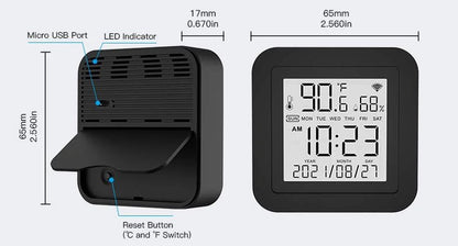 Control Remoto IR MOES con Sensor de Temperatura y Humedad – Smart Home Panamá
