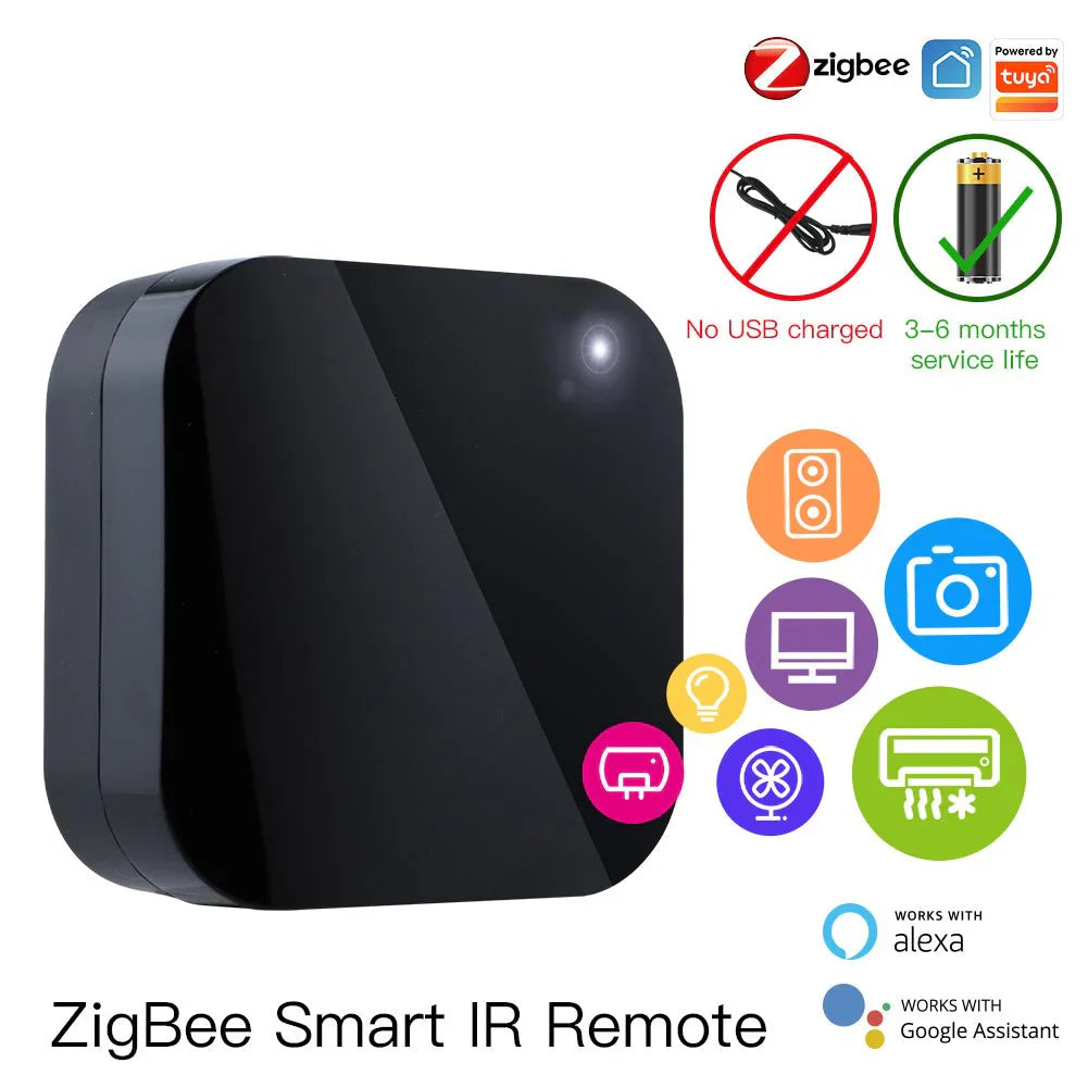 Control Infrarrojo Universal Zigbee 3.0 MOES – Aire, TV y Más Panamá