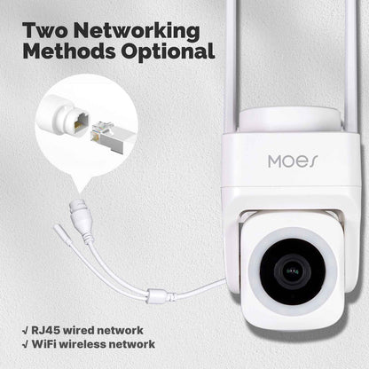 Camara de Seguridad Inteligente para exteriores WiFi - MOES B66