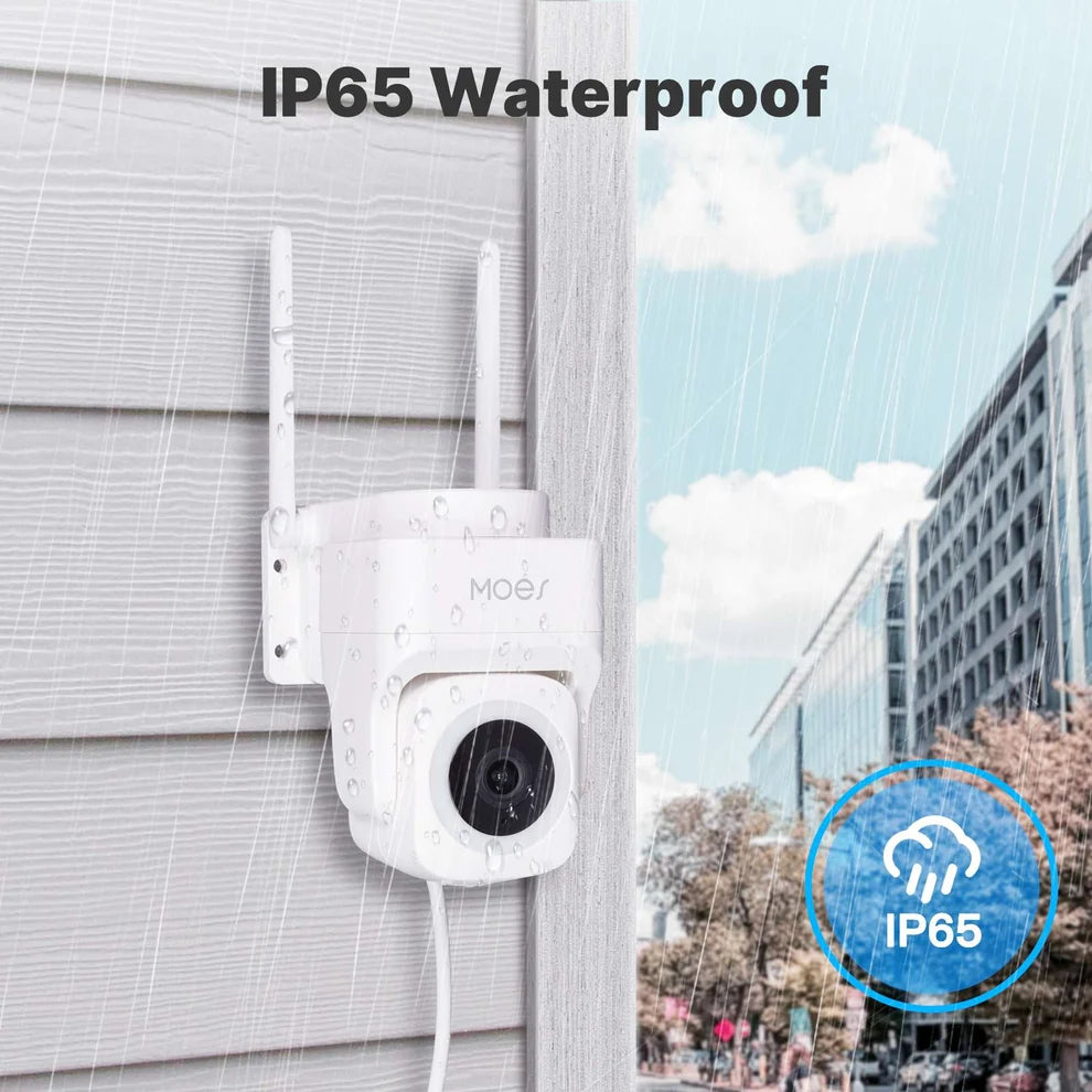 Camara de Seguridad Inteligente para exteriores WiFi - MOES B66