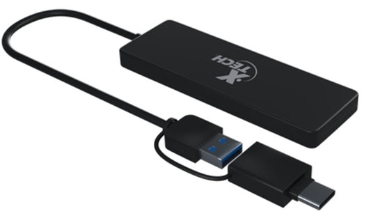 Hub USB 3.0 Xtech XTC-390 4 Puertos 5Gbps – Amplía los Puertos de tu PC Panamá