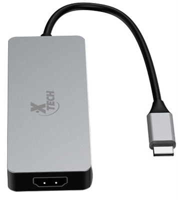 Adaptador USB-C 5 en 1 Xtech XTC-564