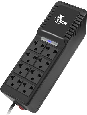 Regulador Automático de Voltaje Xtech XTR-1002 8 Salidas 115V 750VA – Panamá
