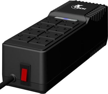 Regulador Automático de Voltaje Xtech XTR-1002 8 Salidas 115V 750VA – Panamá