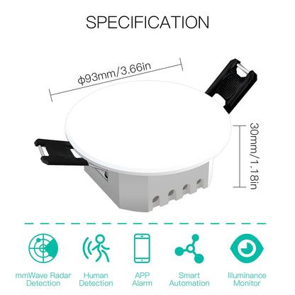 Sensor de presencia humana WiFi - MOES